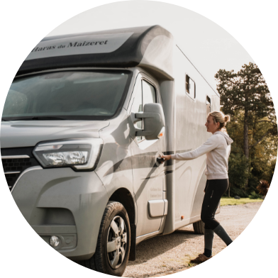 Camion à chevaux pour professionnel
